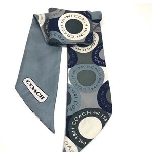 Coach Silk Bag Scarf